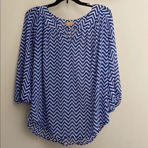 Blue/WhiteCasual Shirt